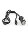 Cigarette lighter connector to Jack.