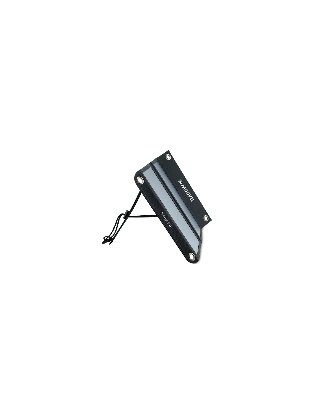 12W solar panel with built-in battery