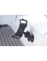 Double suction cup mounting