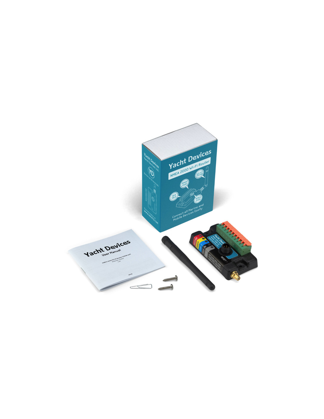 YDNR-02N WiFi NMEA 0183/2000 Multiplexer