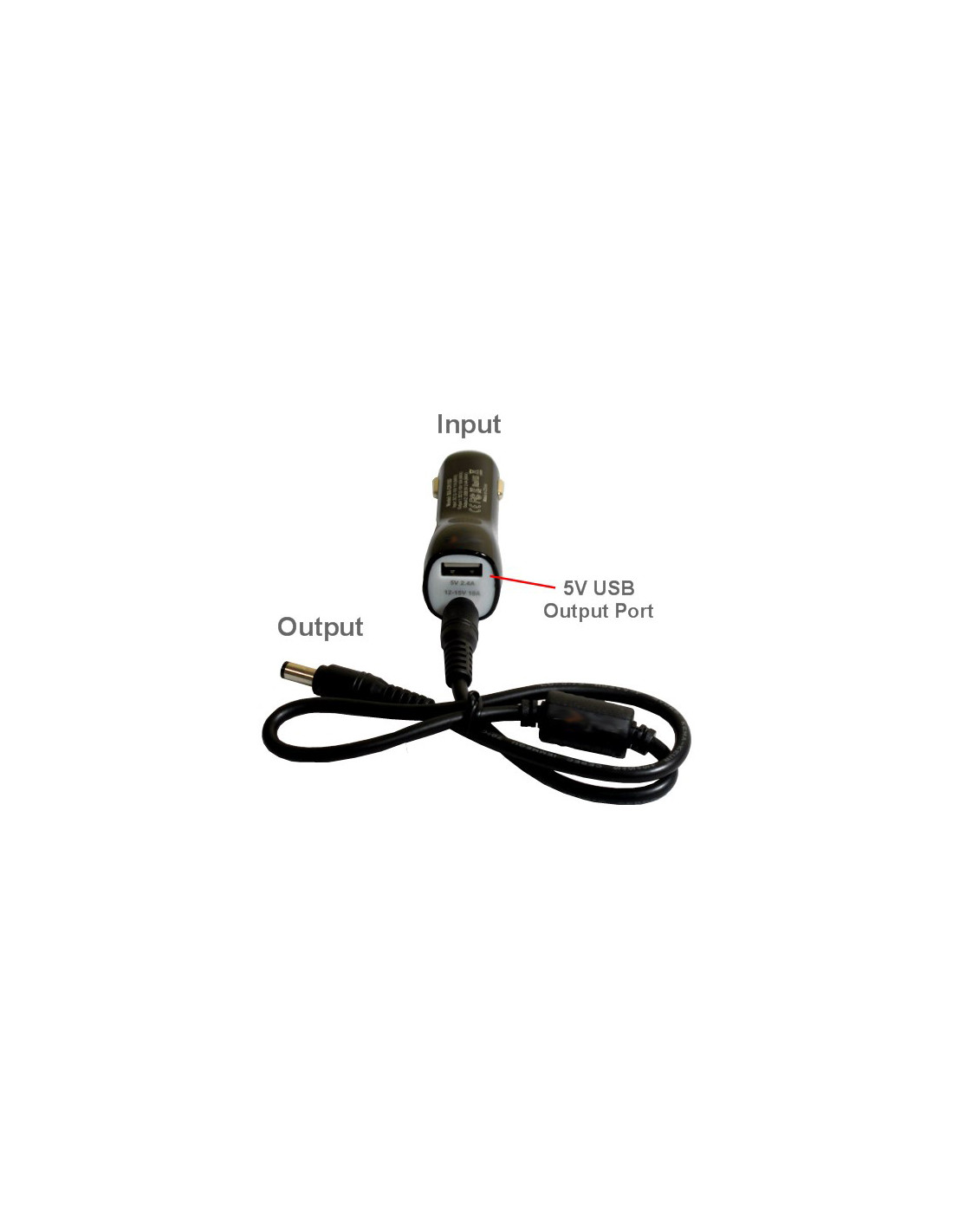 USB car charger + Jack